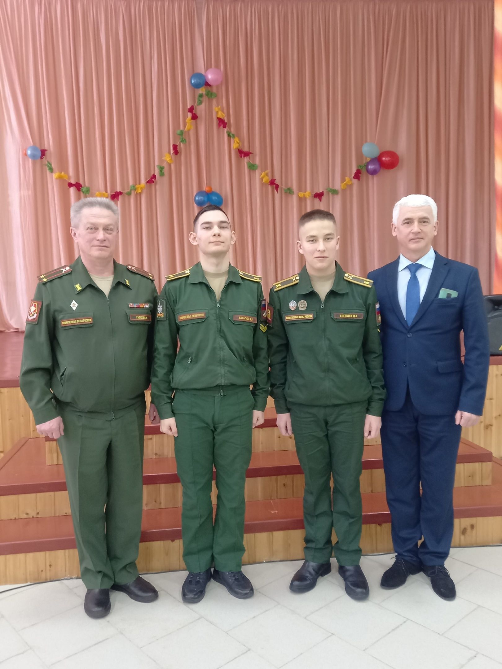 Курсанты военных учебных заведений посетили колледж Агрыза