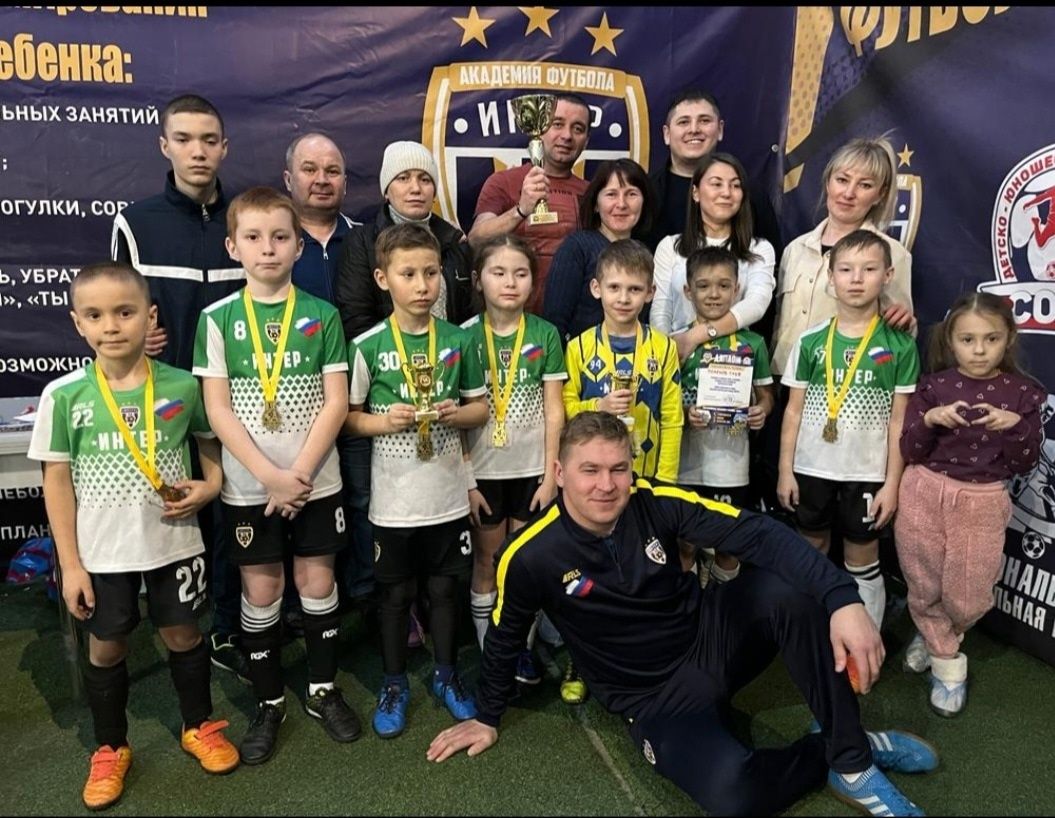 Юные футболисты Агрыза вернулись с 1 местами с финальных игр чемпионата «Интер лиги (5×5)»