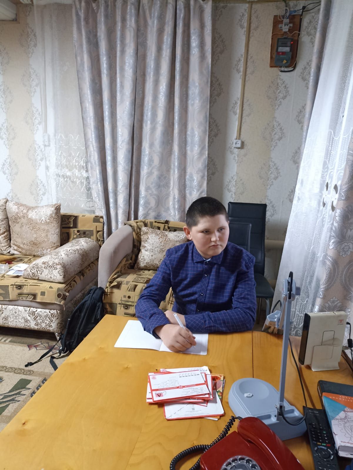 Участник СВО из Сабинского района хранит письмо школьника как талисман