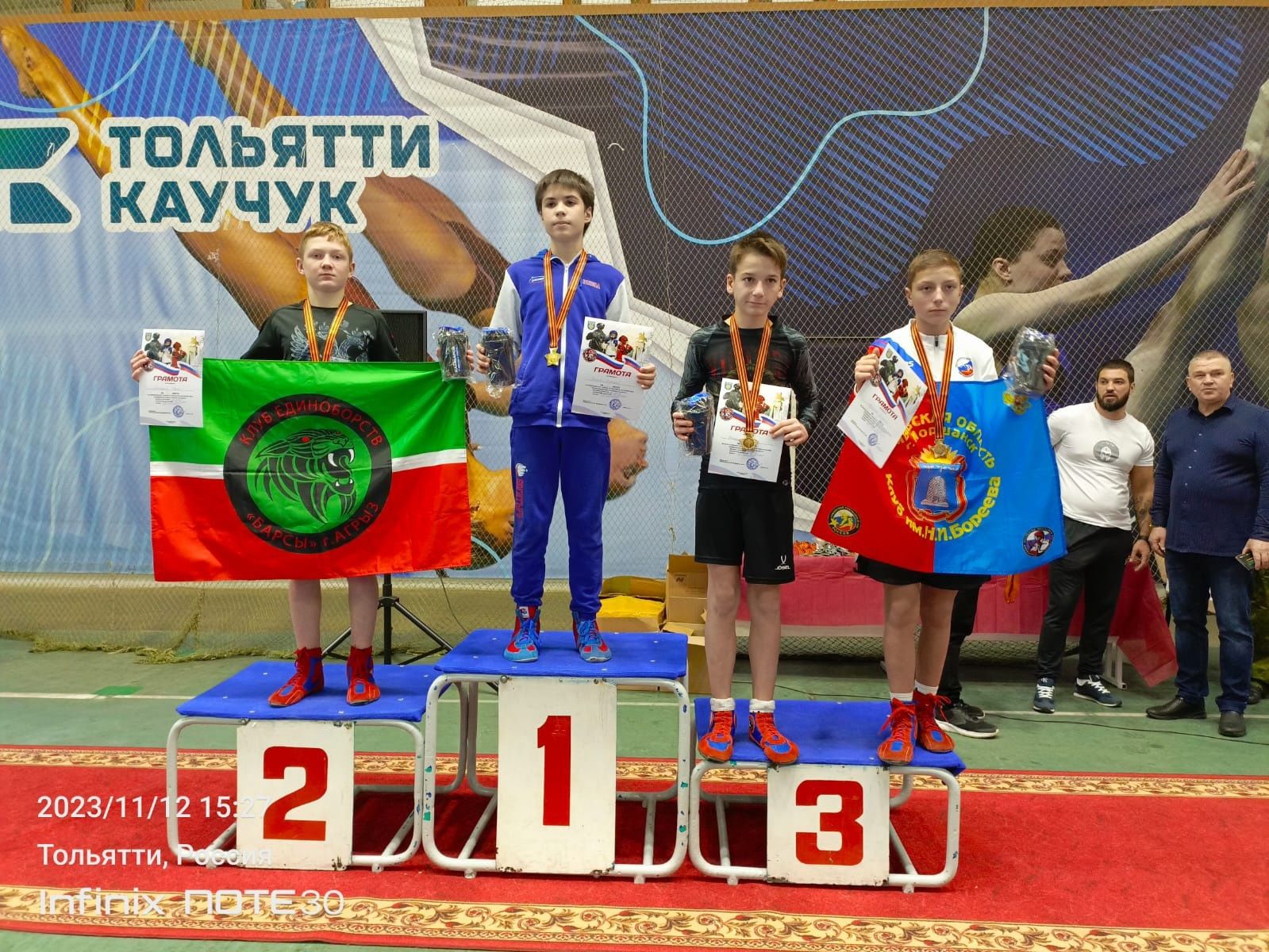 Спортсмены из Агрыза получили право без отбора участвовать в Первенстве и Чемпионате России по Абсолютно реальному бою