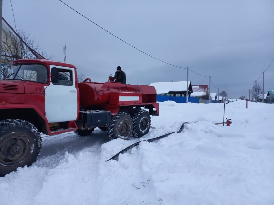 В селе Кадряково Агрызского района едва не случилась беда