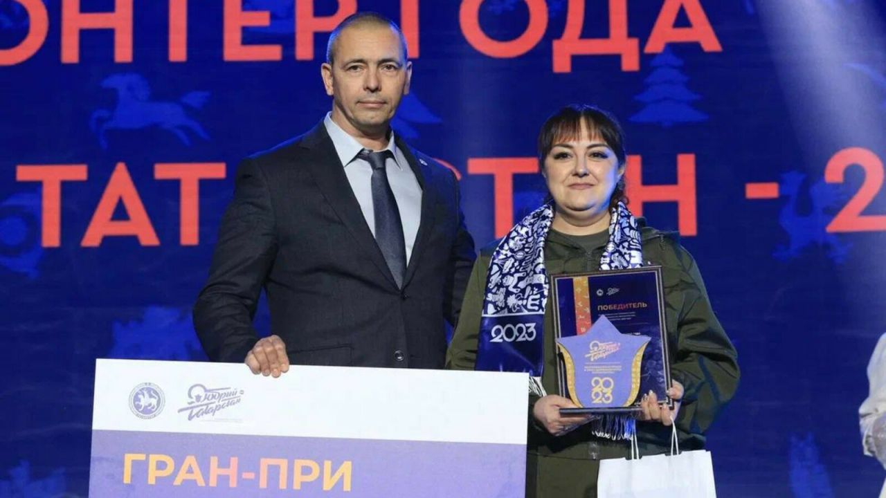 Участница отправок гумпомощи в ЛНР и Белгородчину Мария Ефремова стала Волонтером года в Татарстане