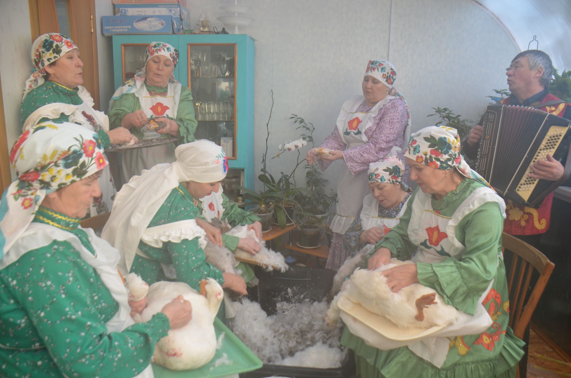 В Мукшуре Агрызского района прошел праздник гусиного пера (ФОТОРЕПОРТАЖ)