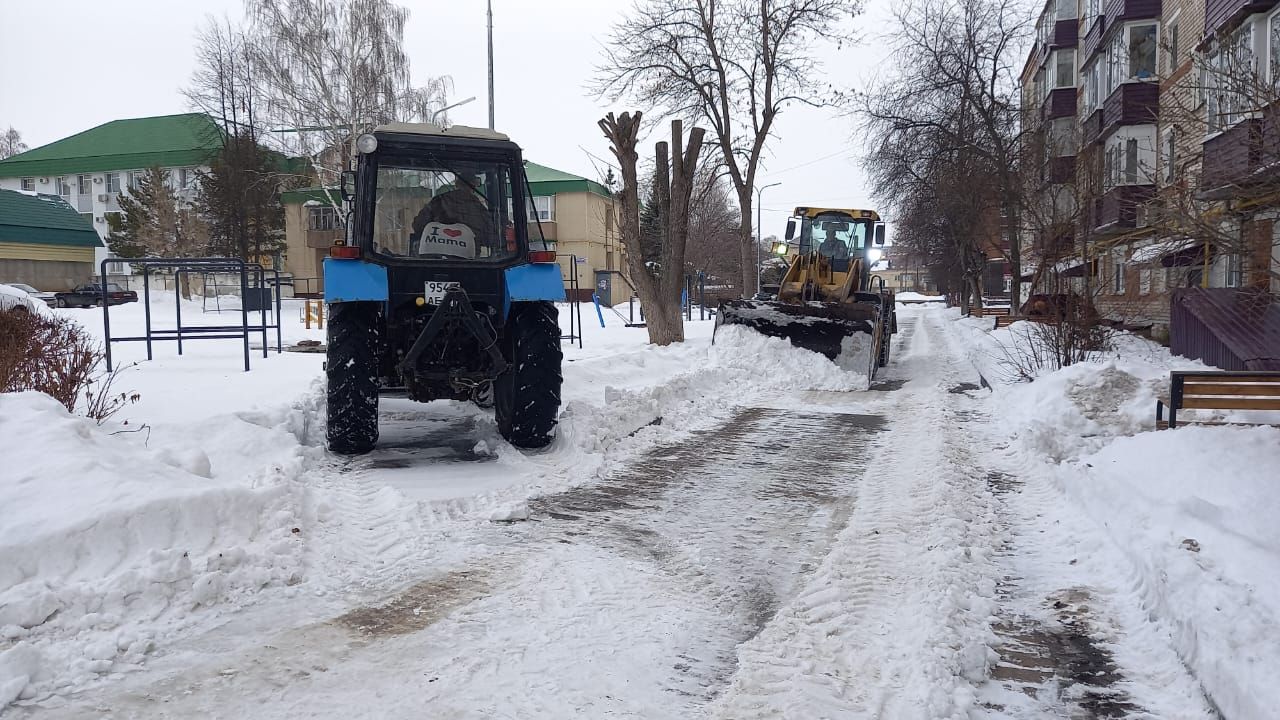 Коммунальщики Агрыза работают в полную силу