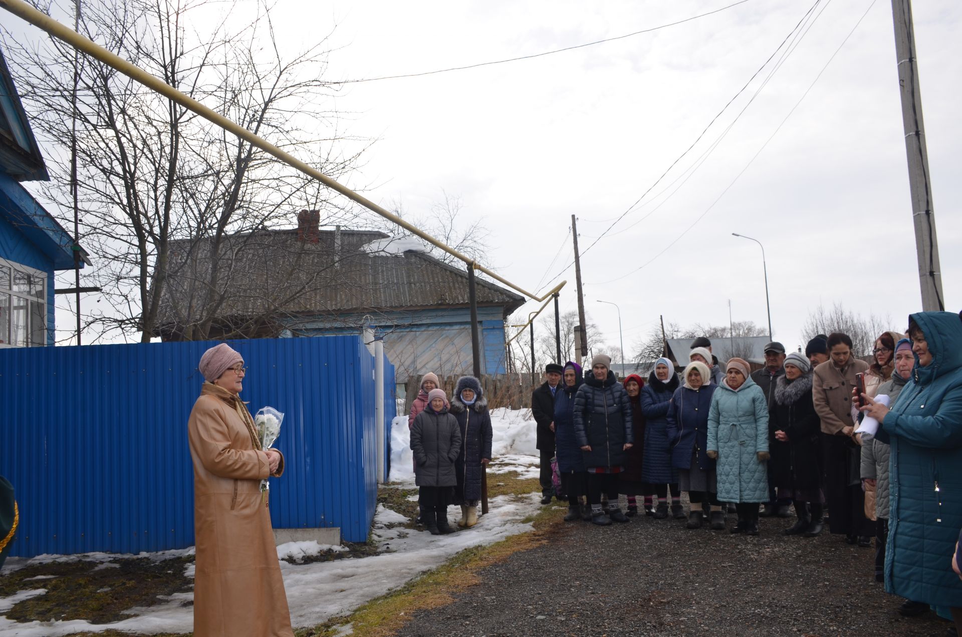 Габдулла Галиев яшәгән йортка мемориаль такта куелды