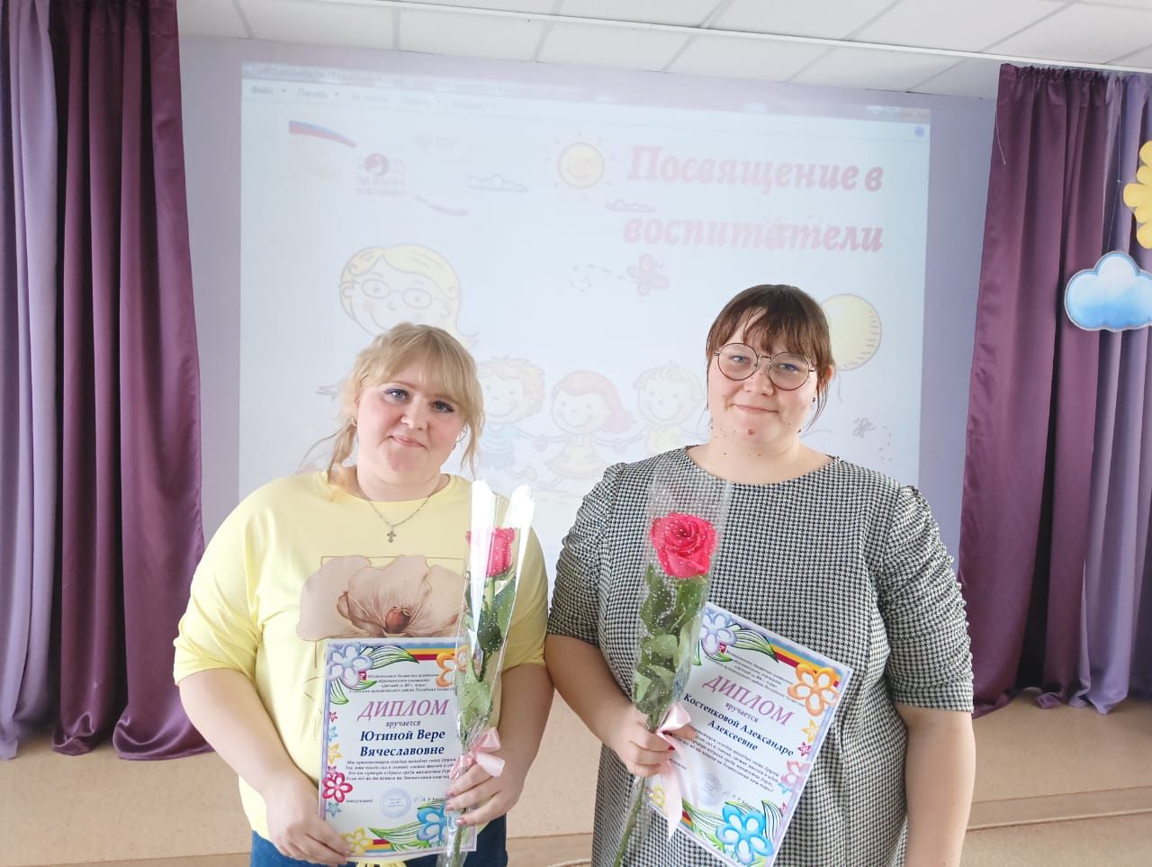 В Год педагога и наставника в детском саду №6 прошло посвящение начинающих воспитателей в профессию