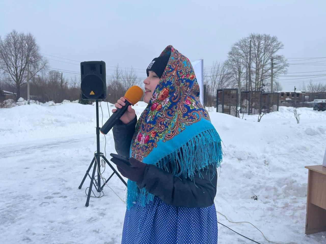 На Привокзальной площади Агрыза отметили Масленицу (ФОТО)