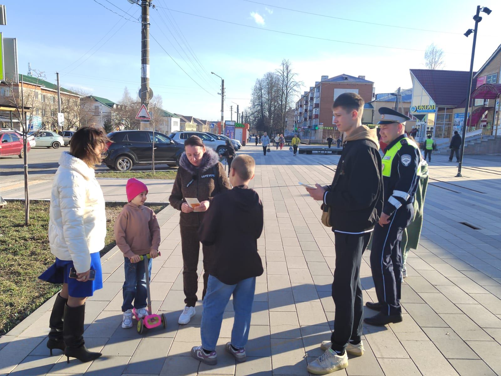 В Агрызе прошла акция «Тропа безопасности»