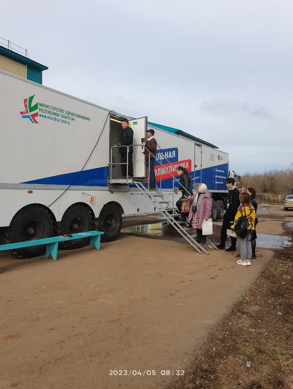 Мобильная поликлиника перемещается в Табарли