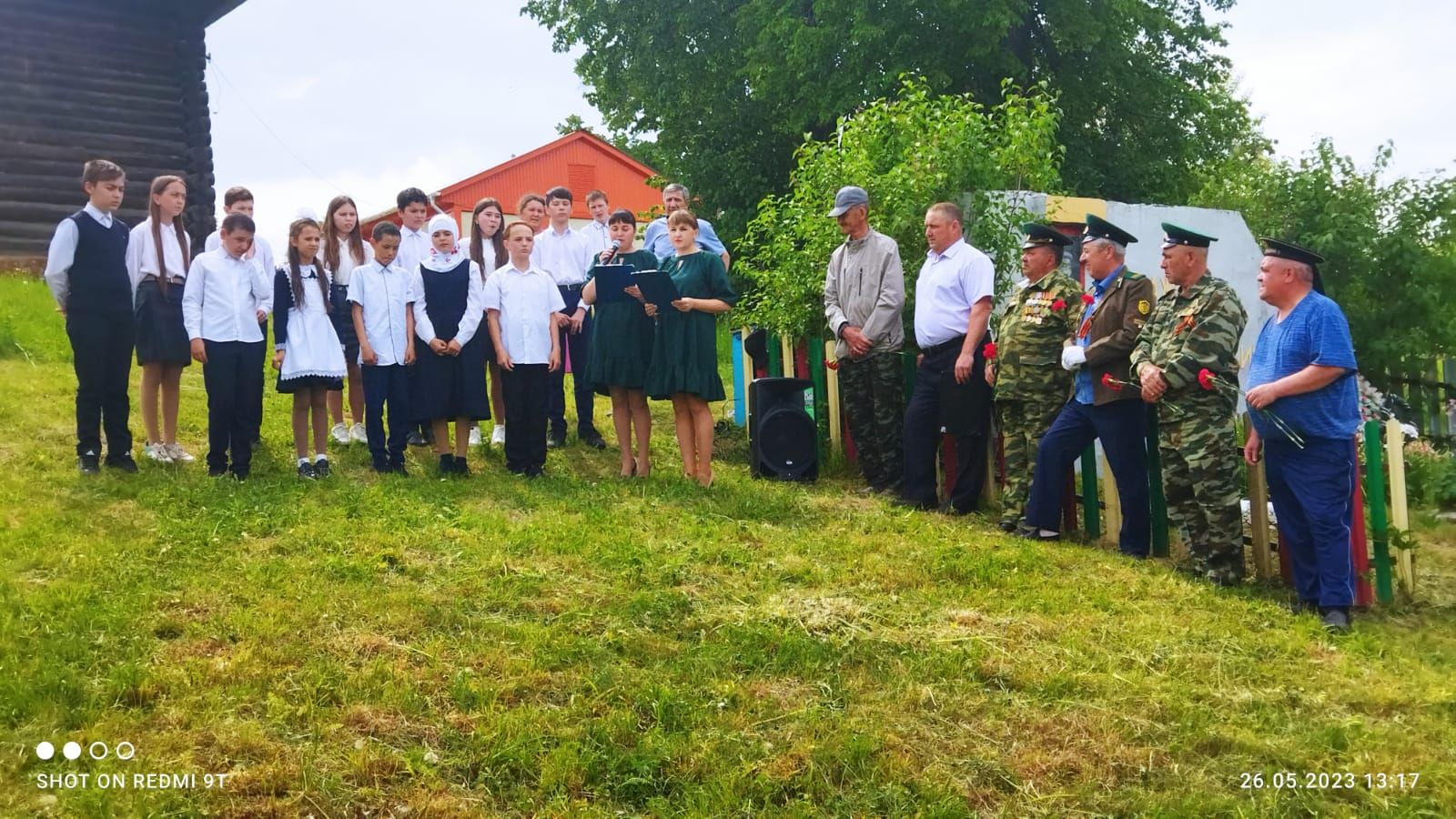 В Агрызском районе почтили память погибшего пограничника Анвара Зайнутдинова