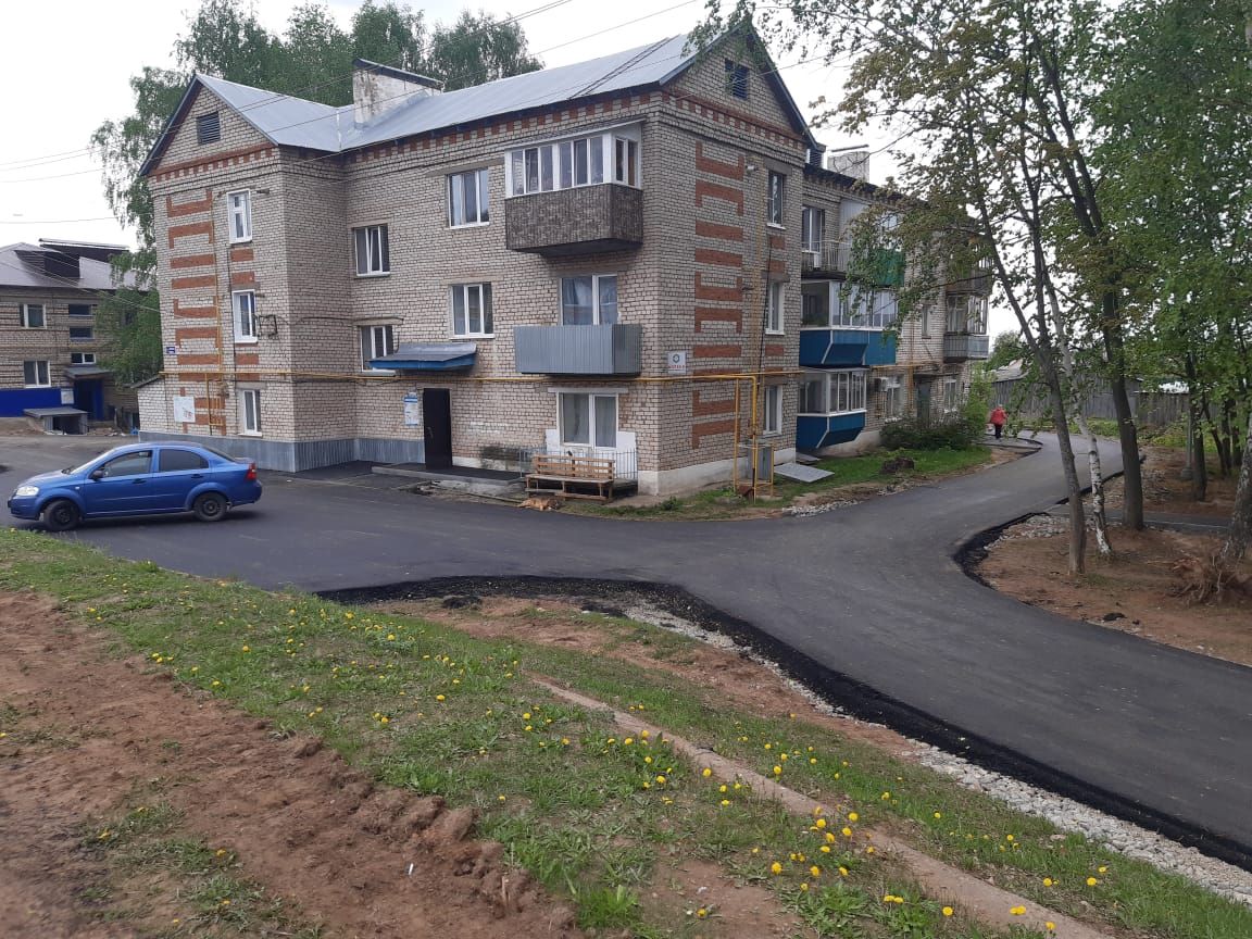 5 дворов в Красном Боре отремонтированы по программе «Наш двор»