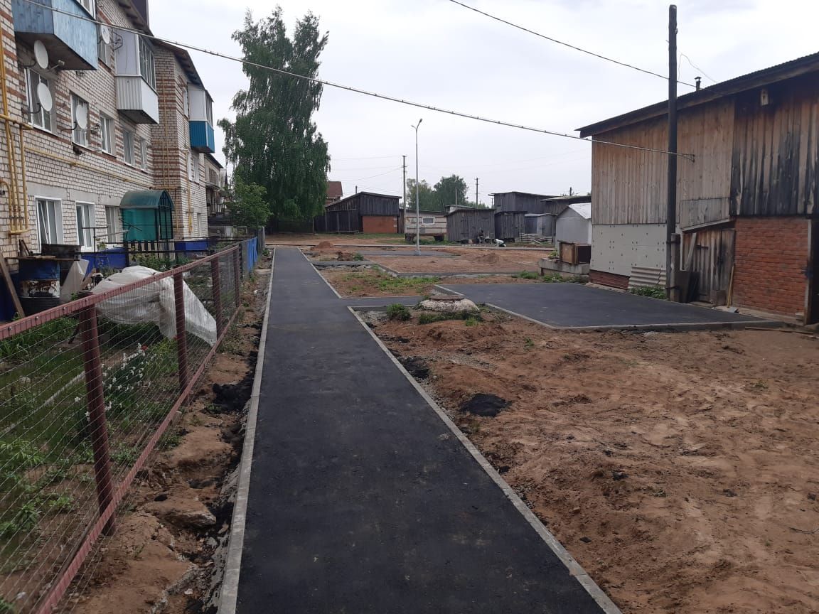 5 дворов в Красном Боре отремонтированы по программе «Наш двор»