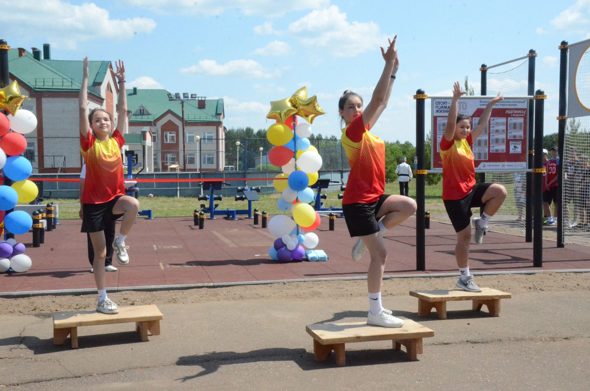 Первая в районе спортплощадка ГТО появилась в селе Терси (ФОТО, ВИДЕО)