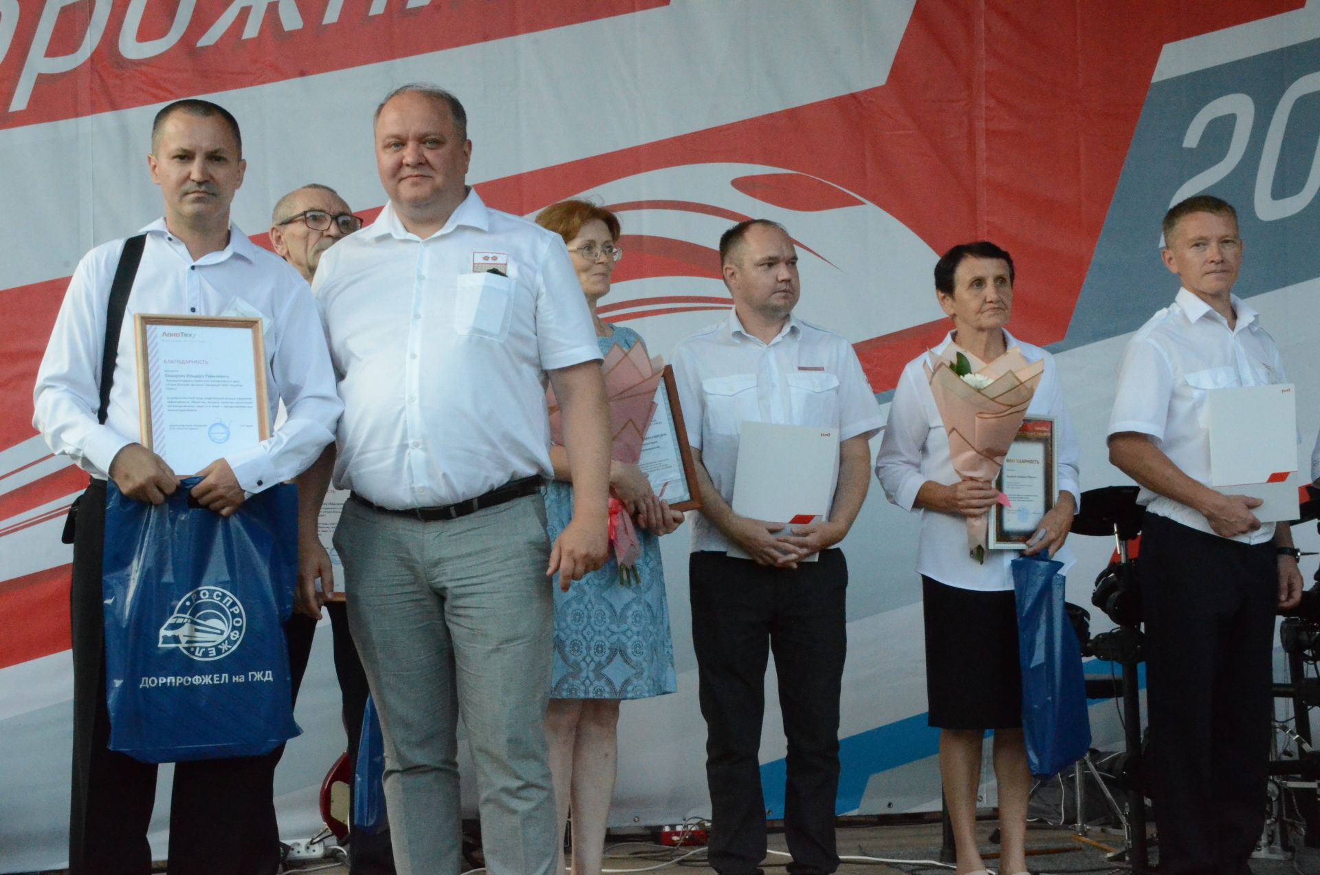 В День железнодорожника в Агрызе наградили лучших работников железнодорожного узла