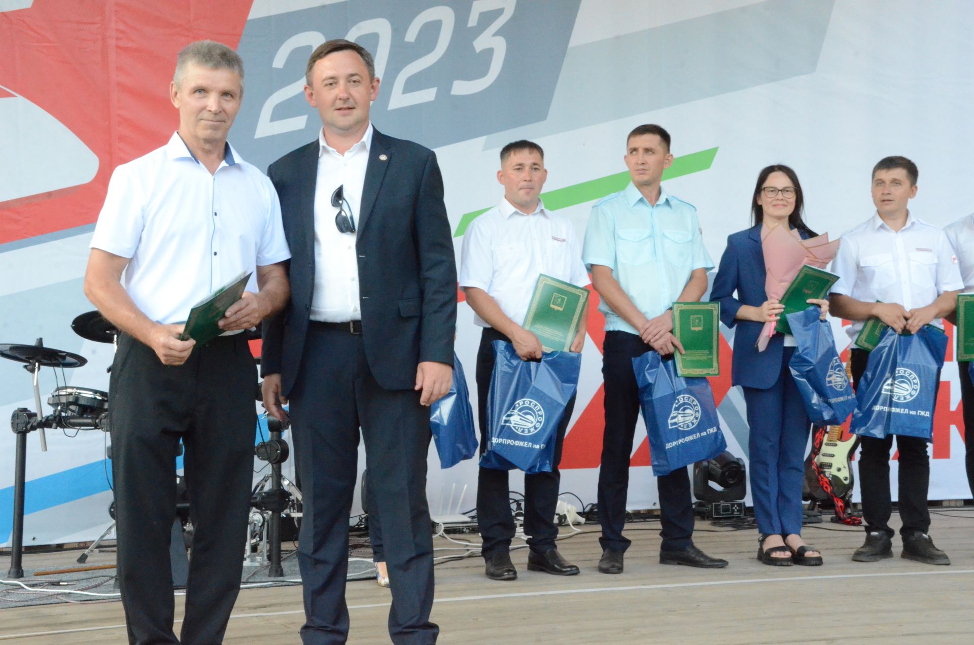В День железнодорожника в Агрызе наградили лучших работников железнодорожного узла