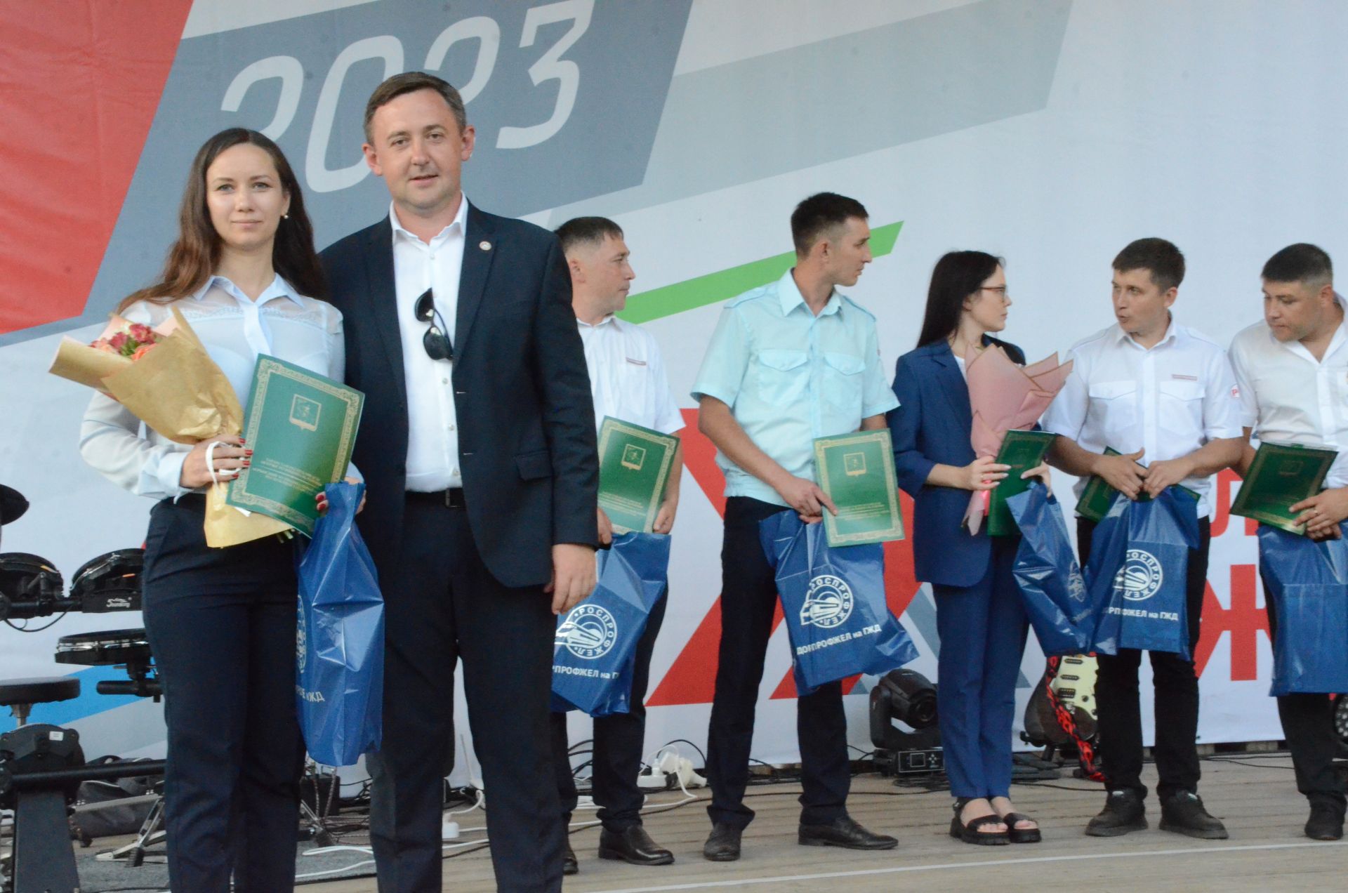 В День железнодорожника в Агрызе наградили лучших работников железнодорожного узла