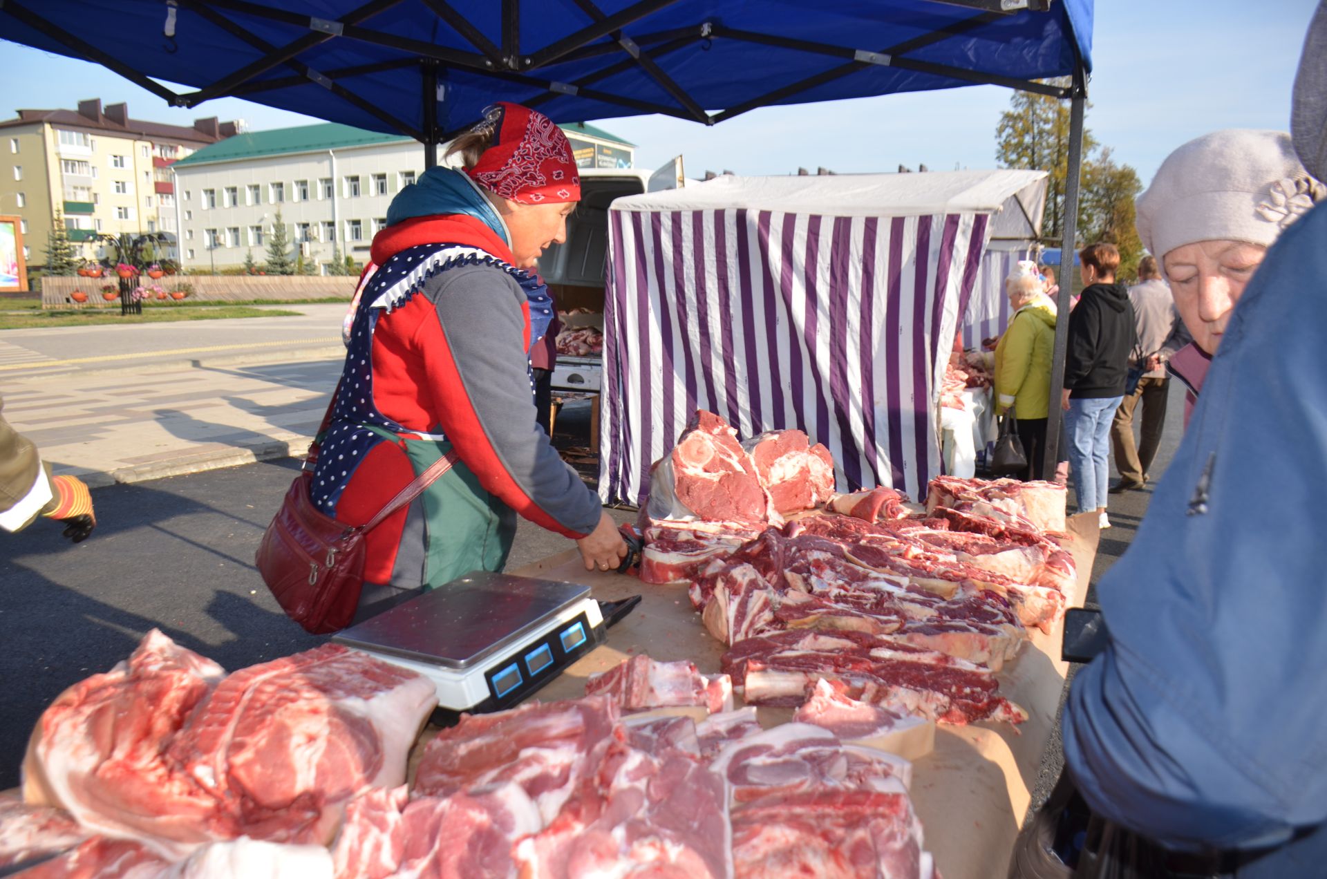 Әгерҗедә беренче көзге ярминкә гөрләде