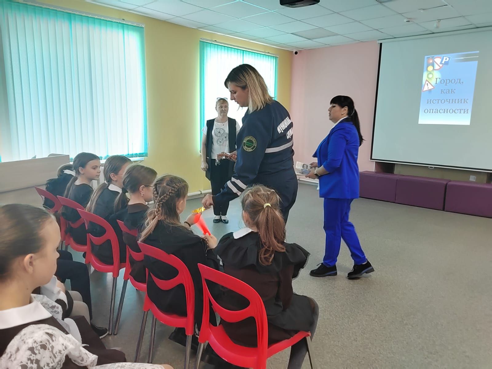 Учащиеся школы №4 приняли участие в квесте «Город, как источник опасности»