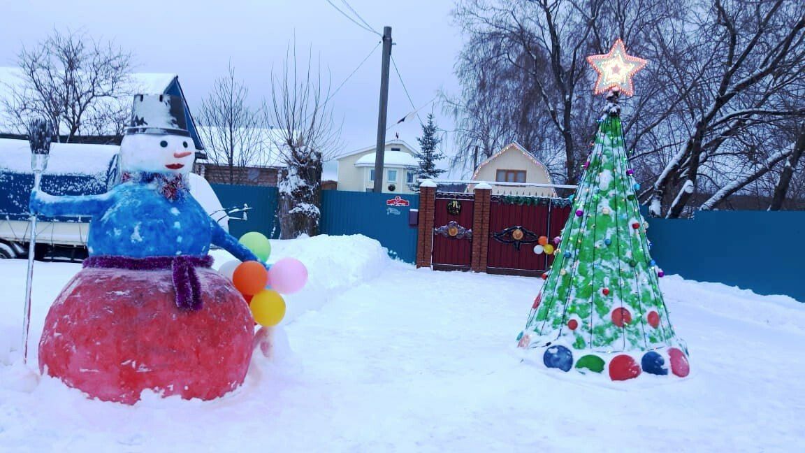 Агрызцы принимают участие в конкурсе «А у нас во дворе...»