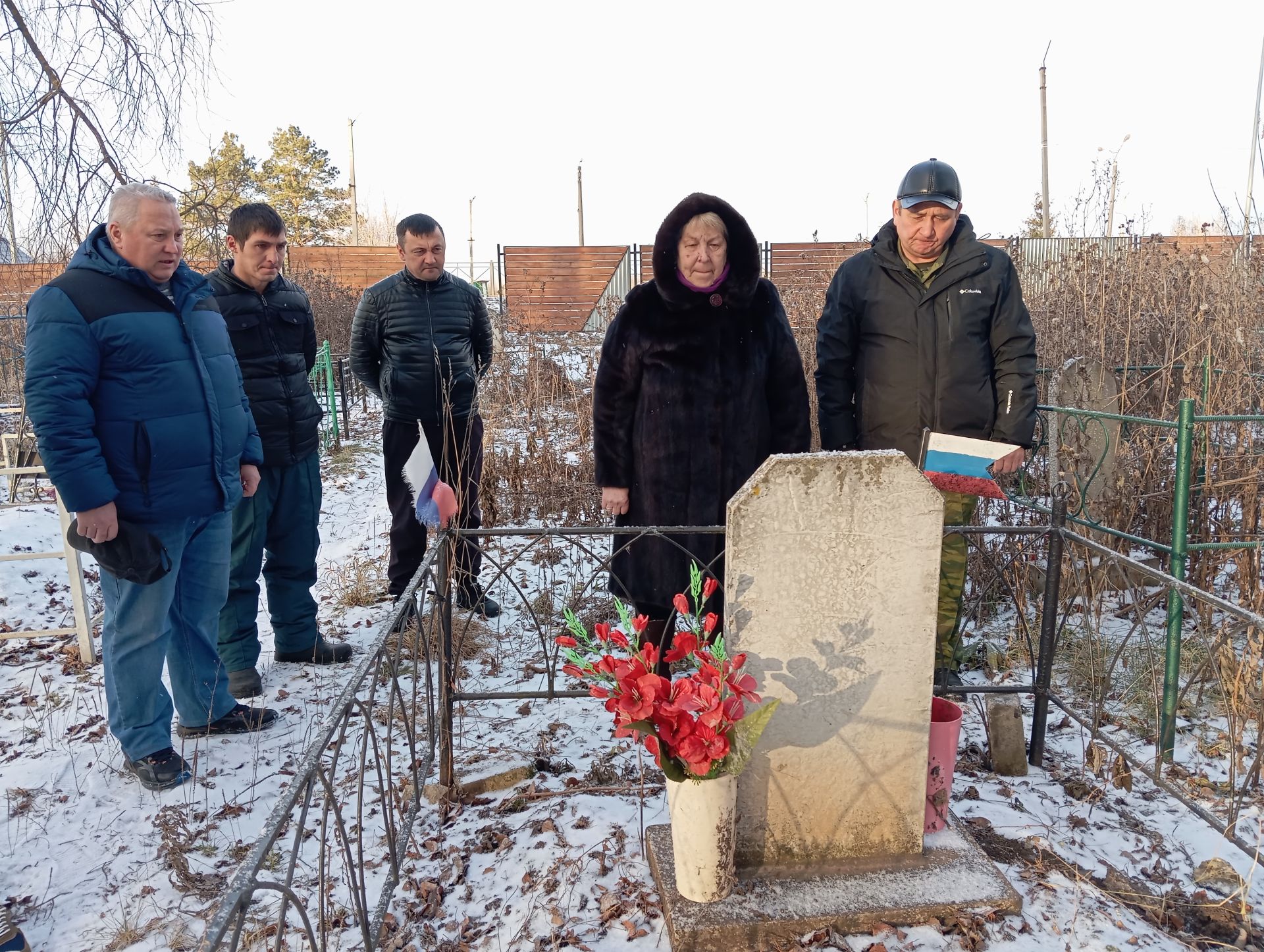 Районда Чечняда һәлак булганнарны искә алдылар