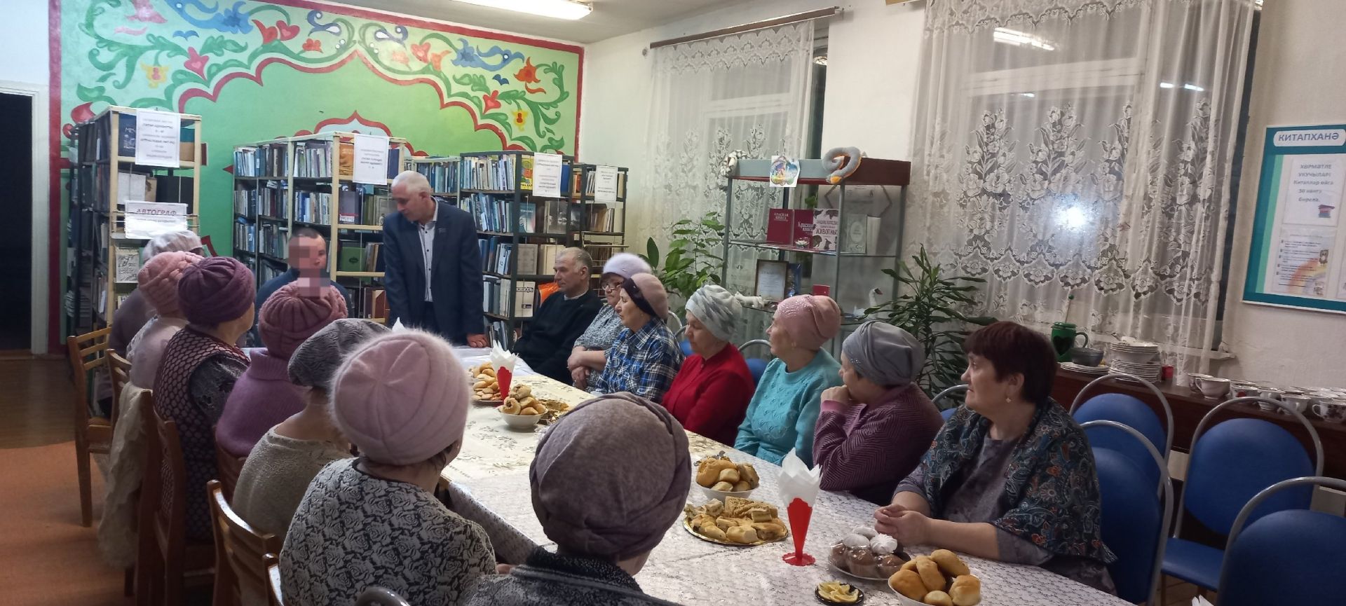 В Кичкетане прошла встреча с участником СВО
