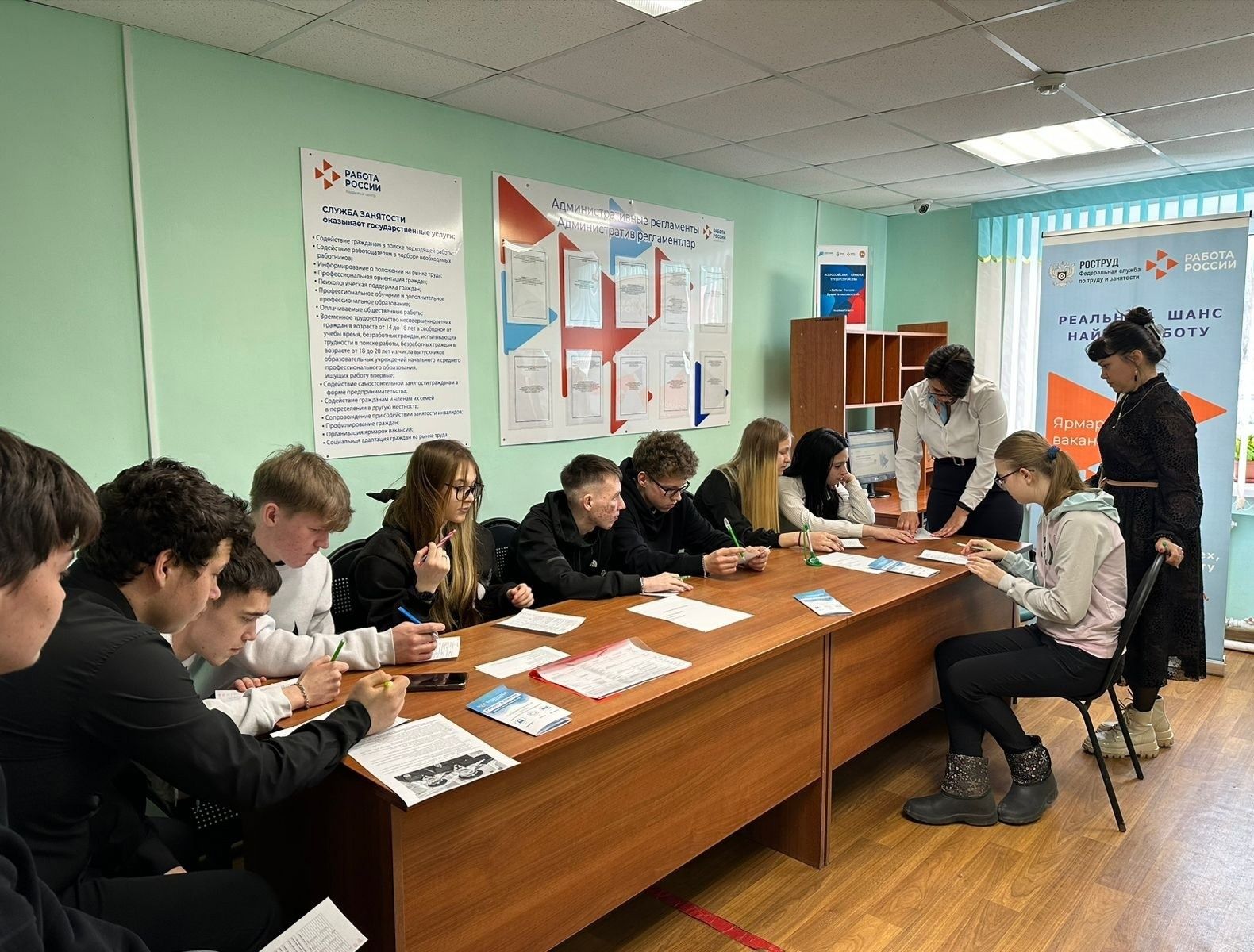 В Агрызе прошла ярмарка вакансий