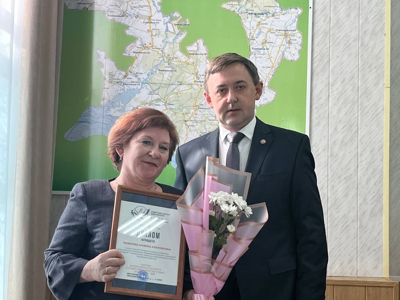 В администрации состоялось торжественное награждение