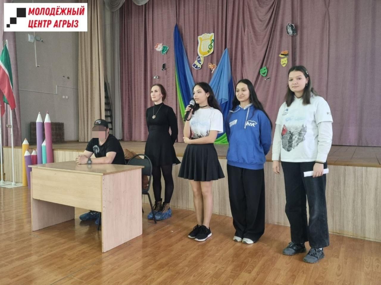 В школе №3 прошла встреча с участником СВО