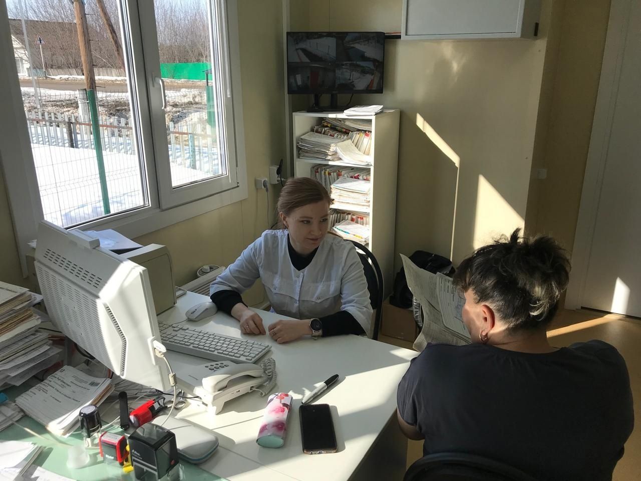 Медики поликлиники Агрызской ЦРБ провели выездной прием сельчан