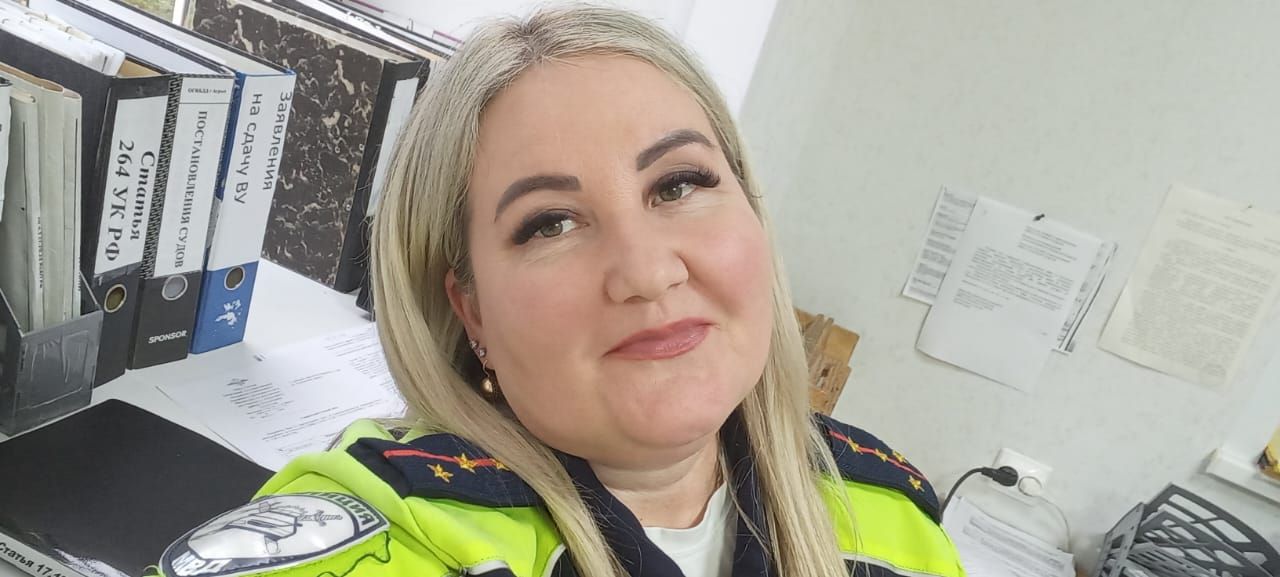 Лейла Юсуспова пришла на работу в ГАИ в 1998 году