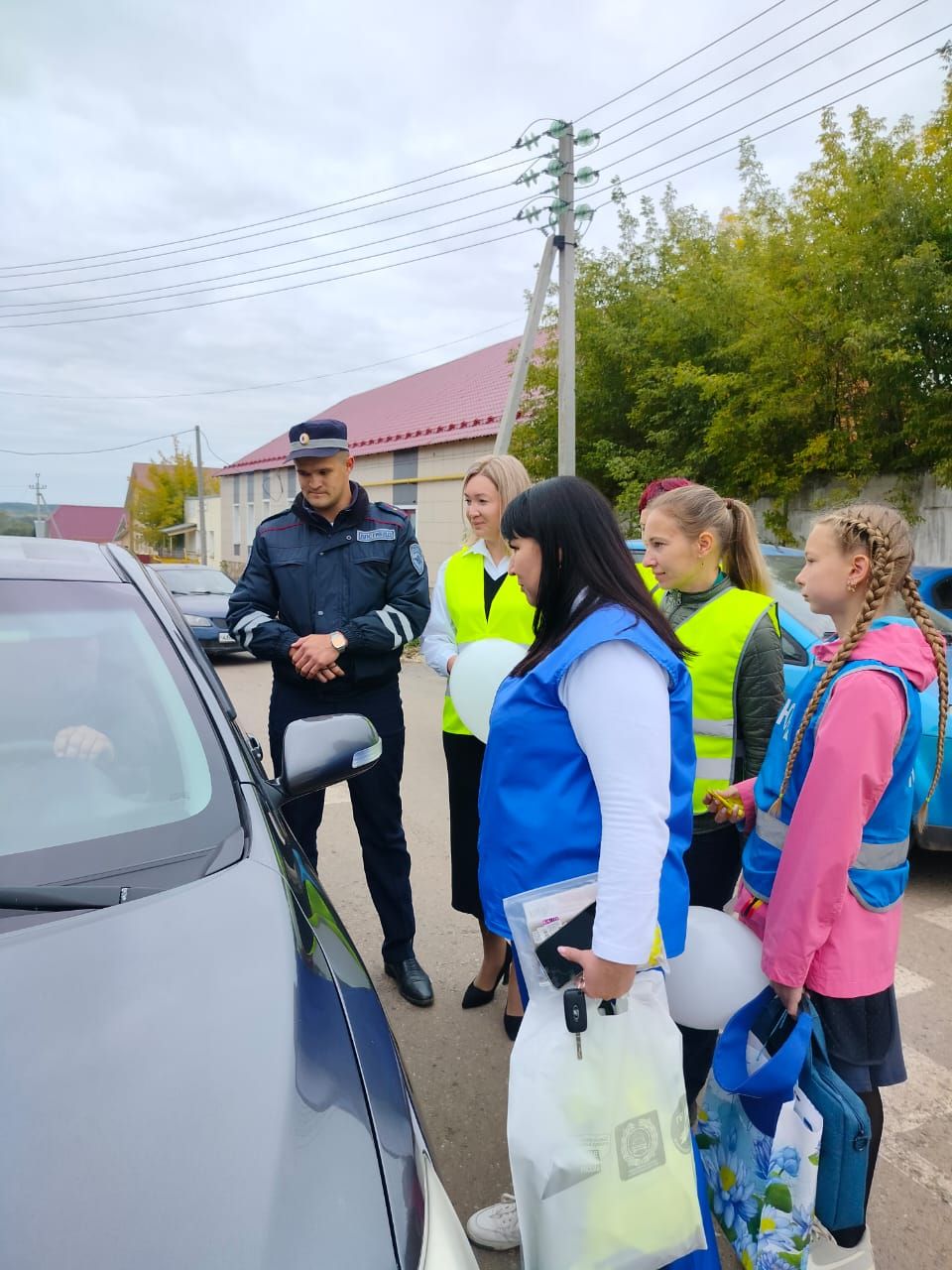 В Агрызе прошла акция «Везу детей безопасно»