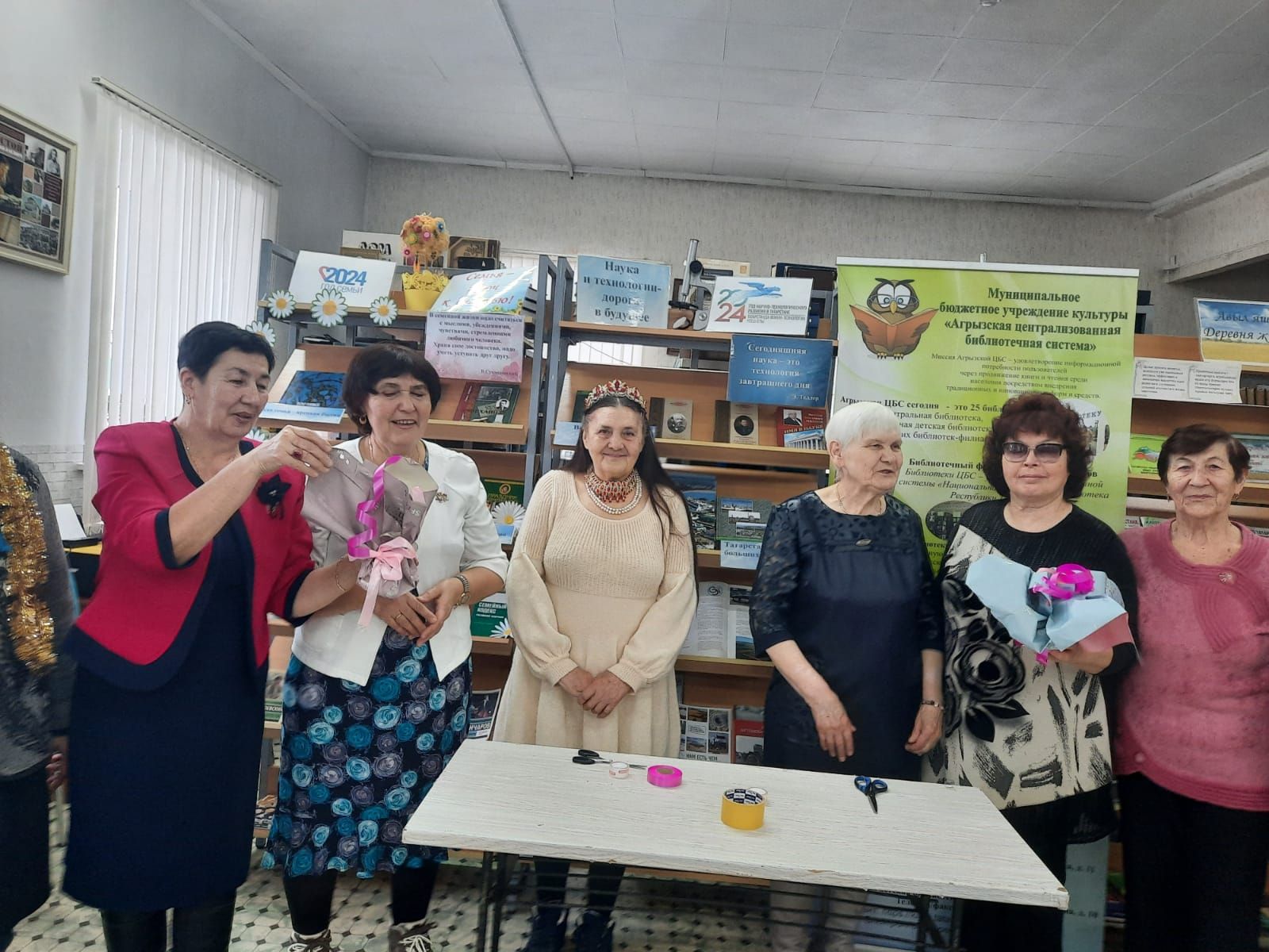 В Сочельник в центральной библиотеке прошли Рождественские посиделки