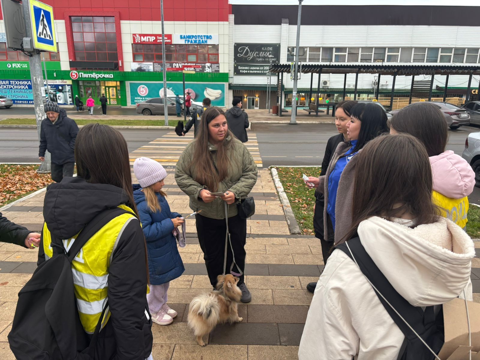 В Агрызе провели акцию «Каникулы.Дорога.Дети» для безопасности школьников