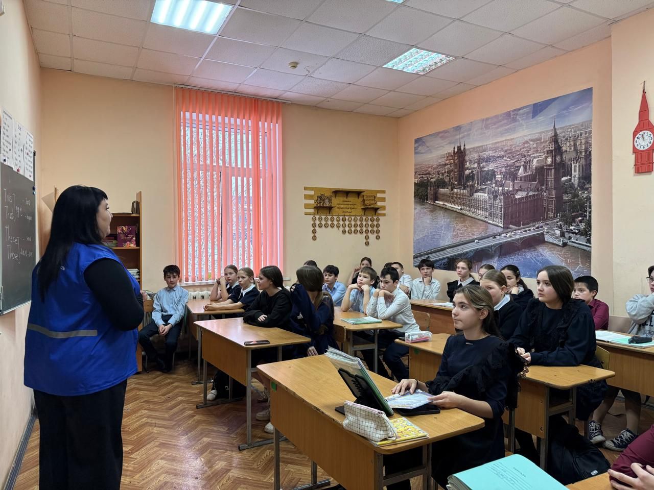 «Безопасные каникулы — главный урок»: в агрызской гимназии повторили правила зимней дороги