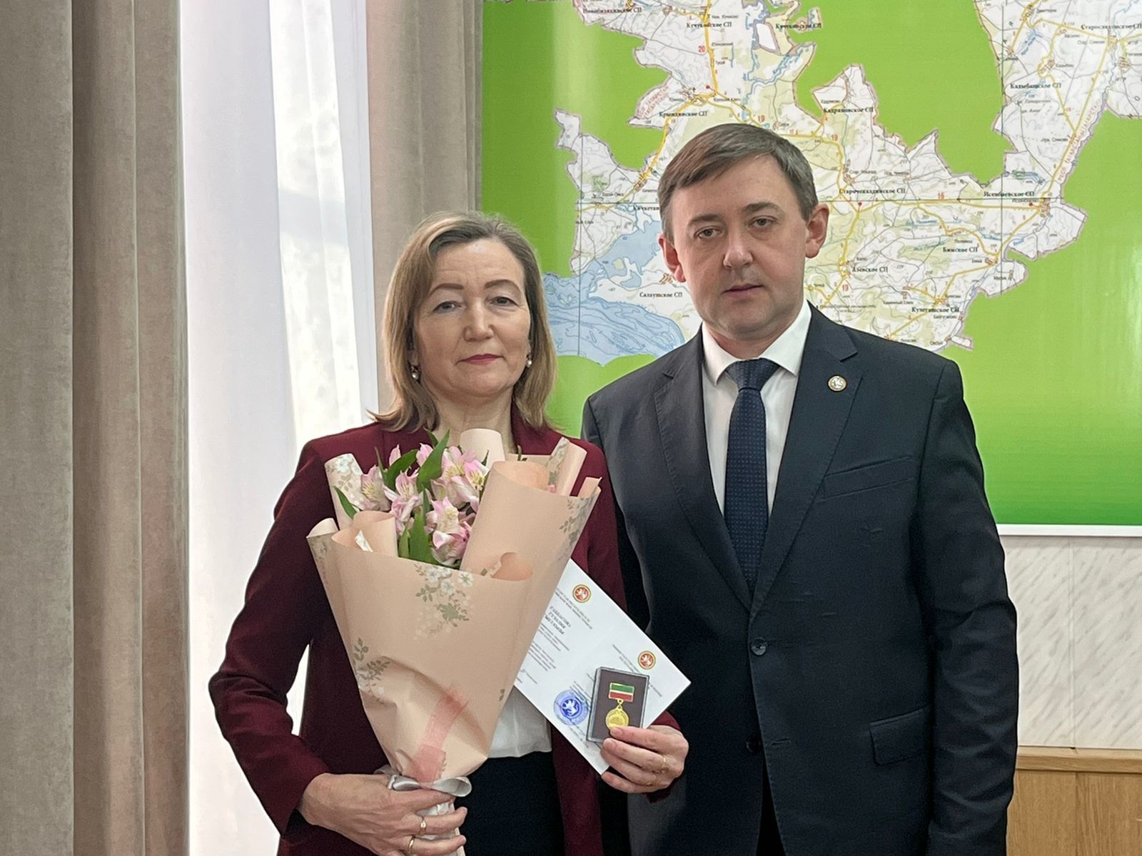 В Агрызском районе отметили заслуги отличившихся жителей