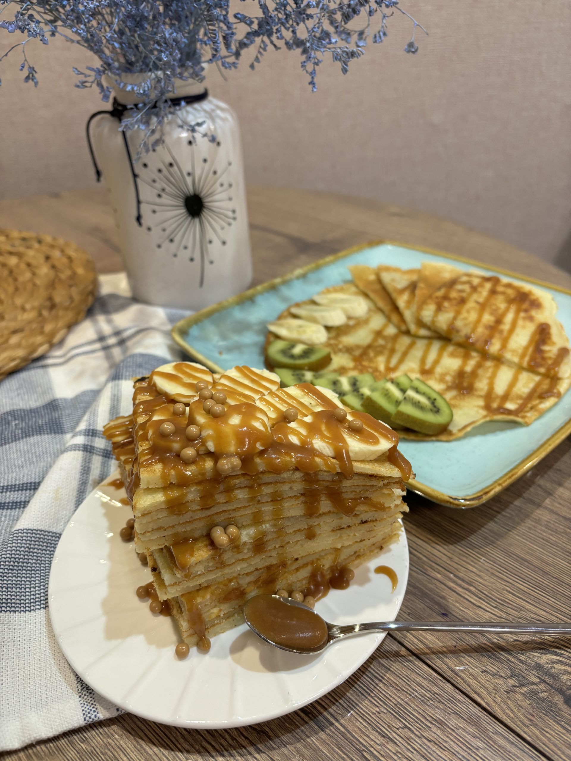 Блины с манной крупой на Масленицу