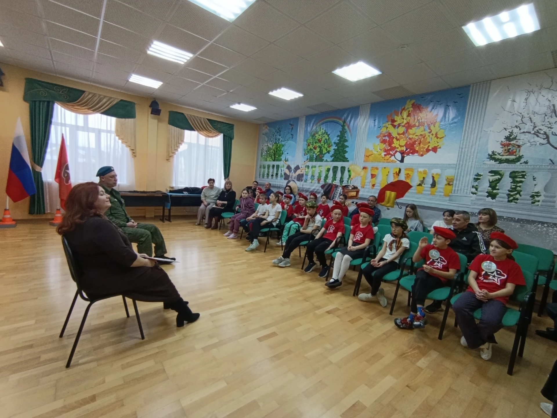 В «Радуге талантов» прошли юнармейские старты