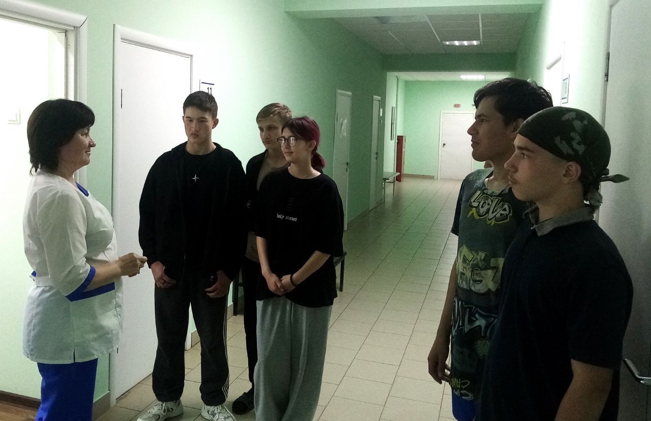 В Красноборской больнице прошел день открытых дверей для воспитанников “Ласки”