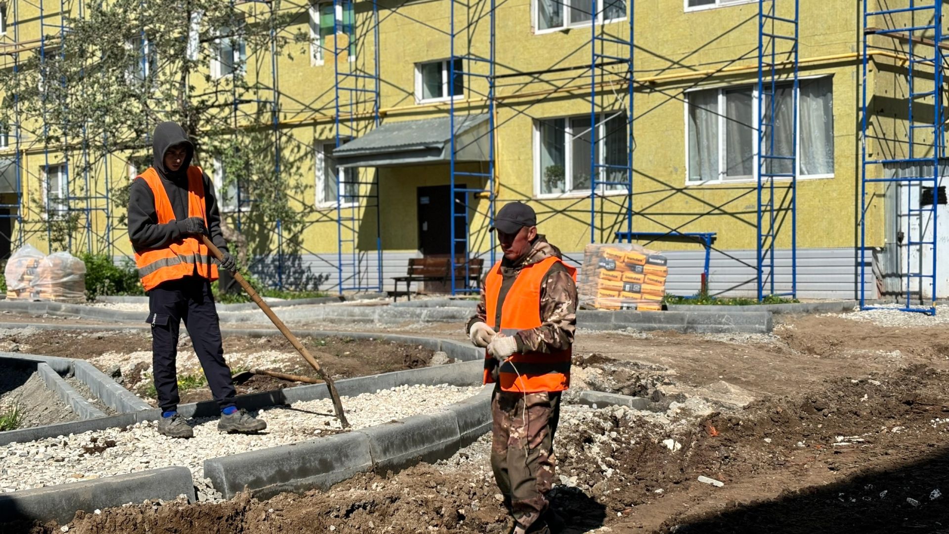 Программа «Наш двор» продолжает преображать Агрыз: в этом году благоустроят семь дворов