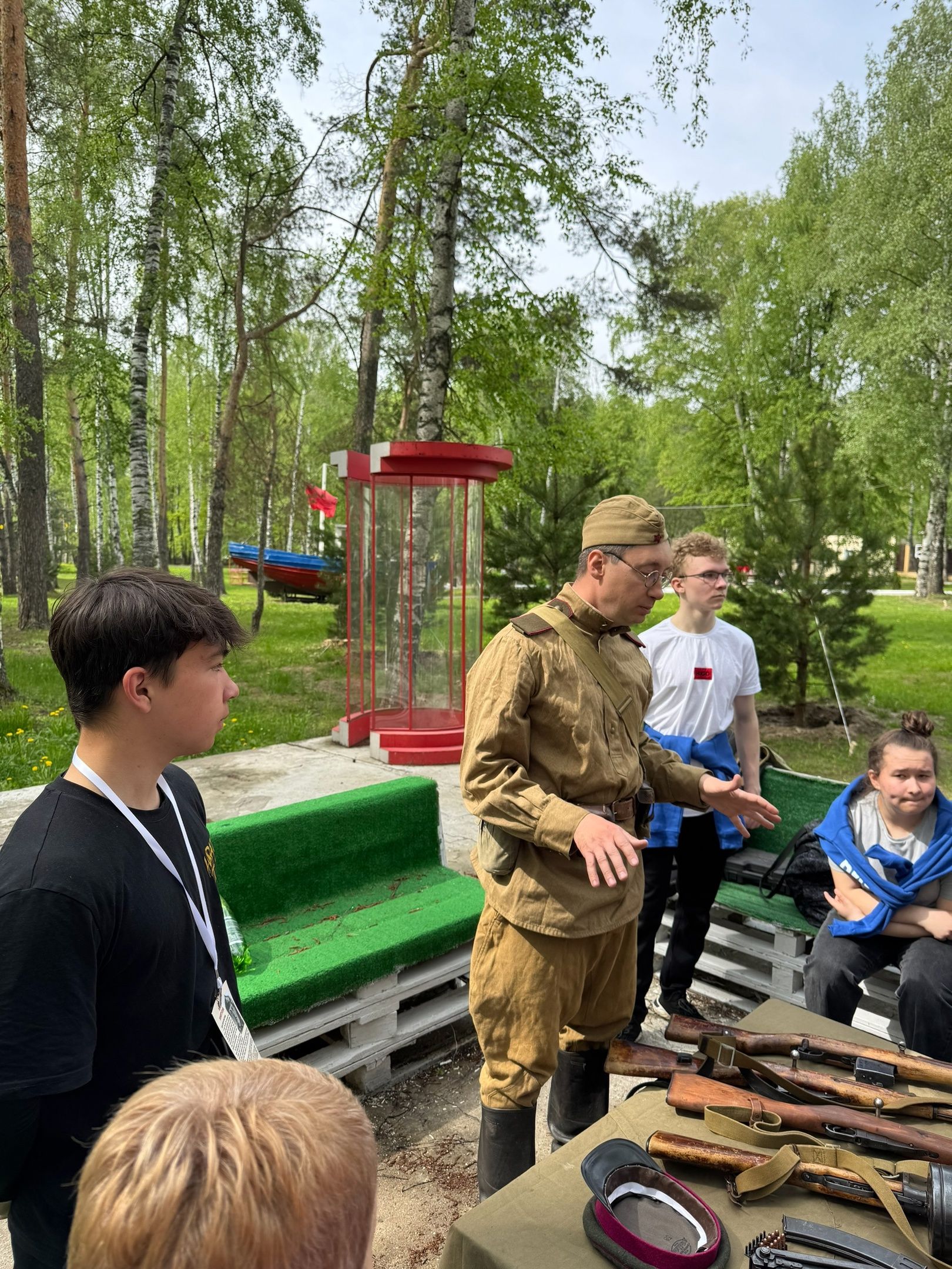 Агрызские юнармейцы «зажгли» на первом республиканском патриотическом форуме «Быть героем» в Казани