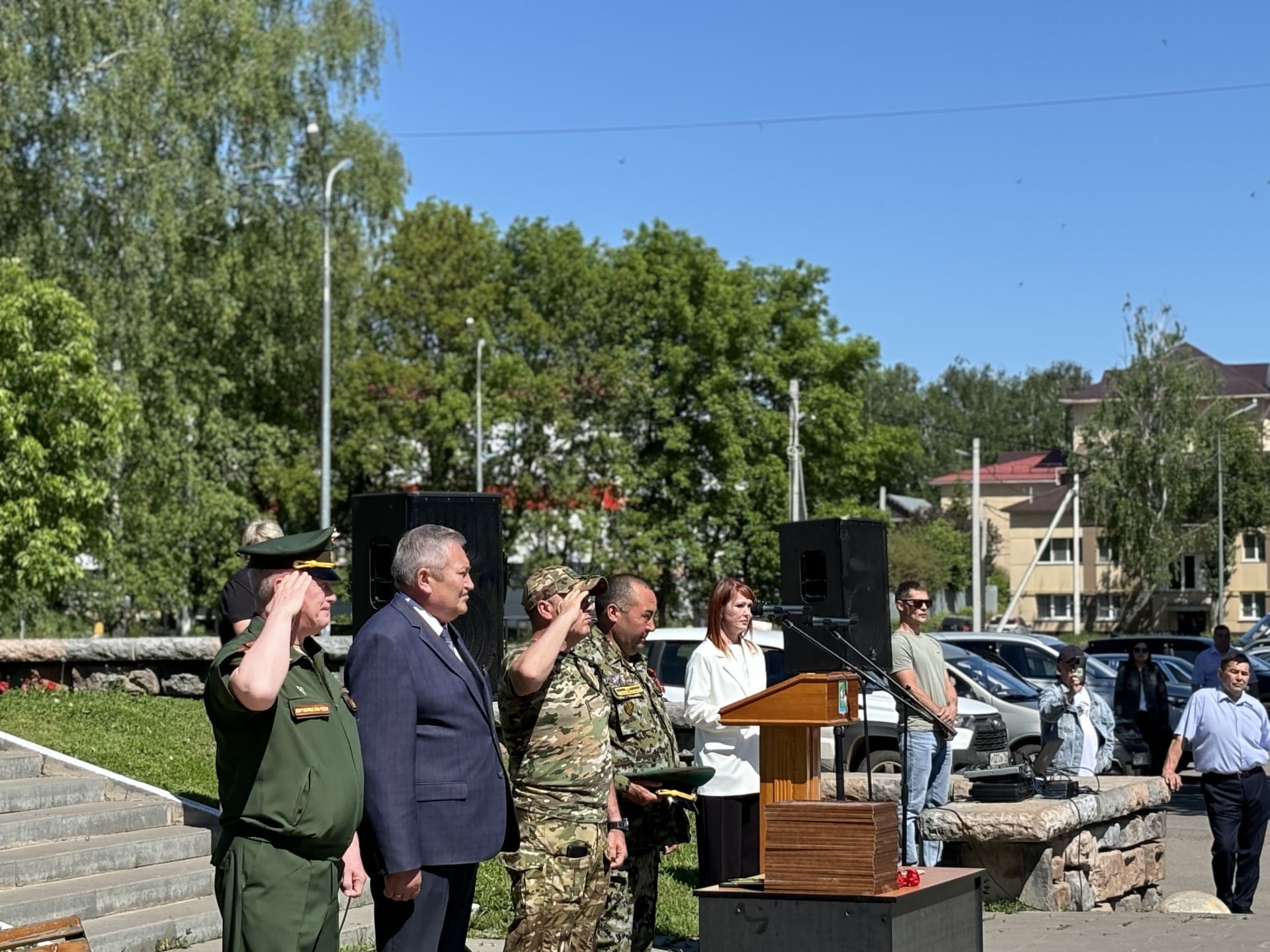 Торжественное мероприятие в честь 107-й годовщины пограничных войск России прошло в Агрызе