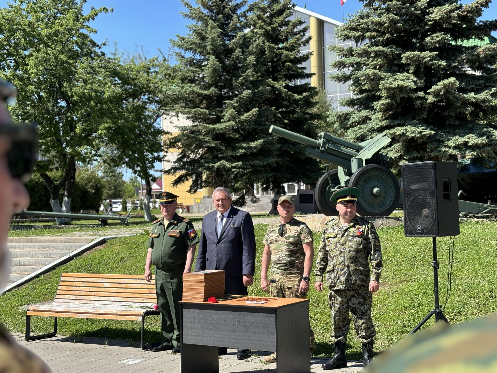 Торжественное мероприятие в честь 107-й годовщины пограничных войск России прошло в Агрызе