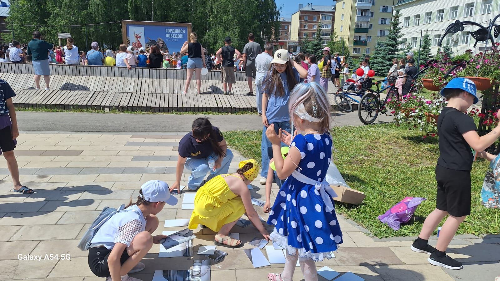 В День защиты детей юные жители города повторили ПДД