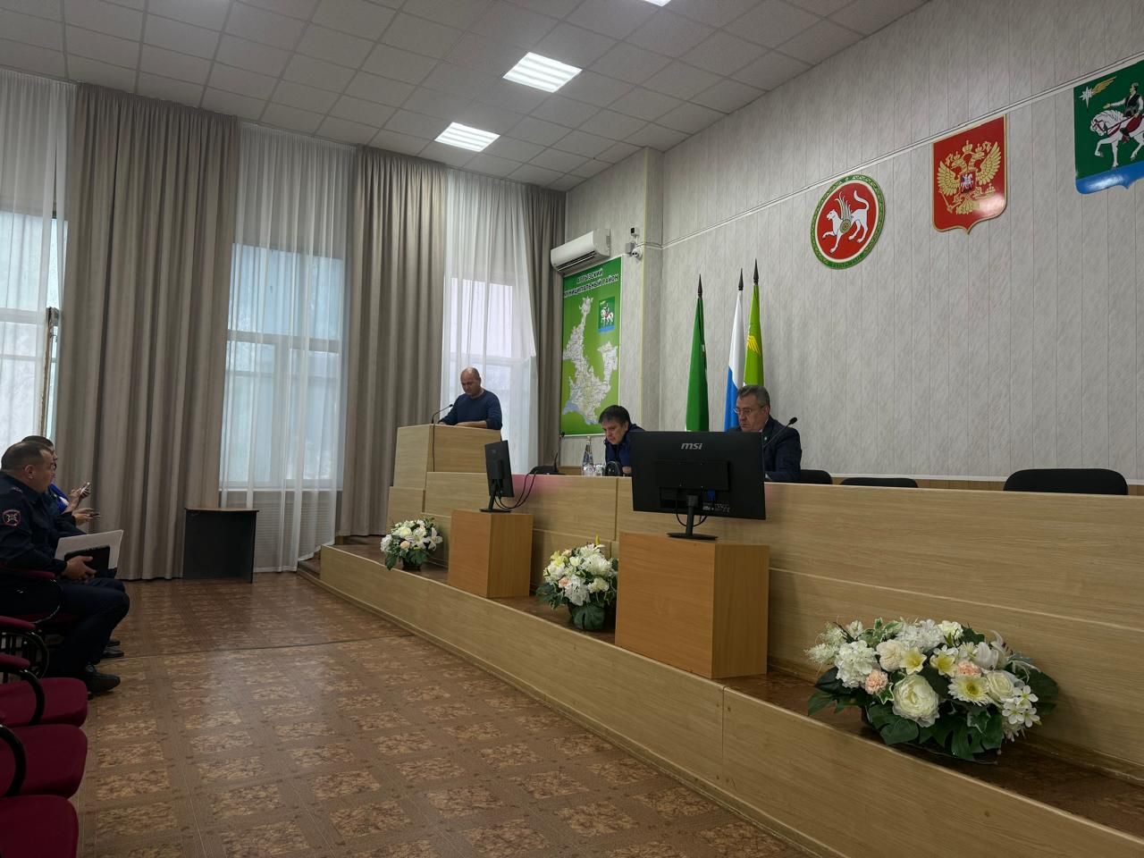В Агрызе состоялось расширенное заседание комиссии по обеспечению безопасности дорожного движения