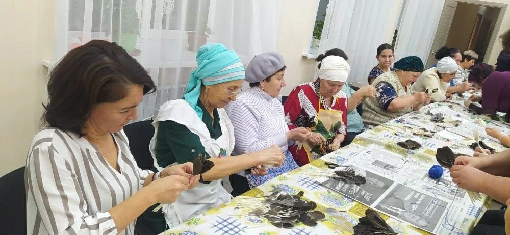 Иске Эсләк мәдәният йортында китапханә белән берлектә «Кич утыру » кичәсе үткәрелде