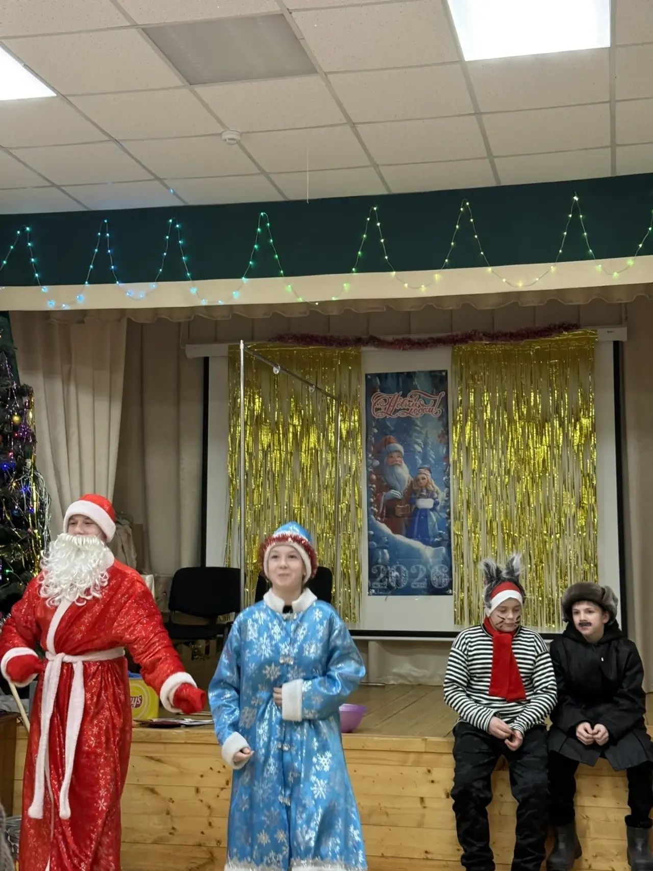Биектау авыл клубында да Яңа елга багышланган бәйрәм узды