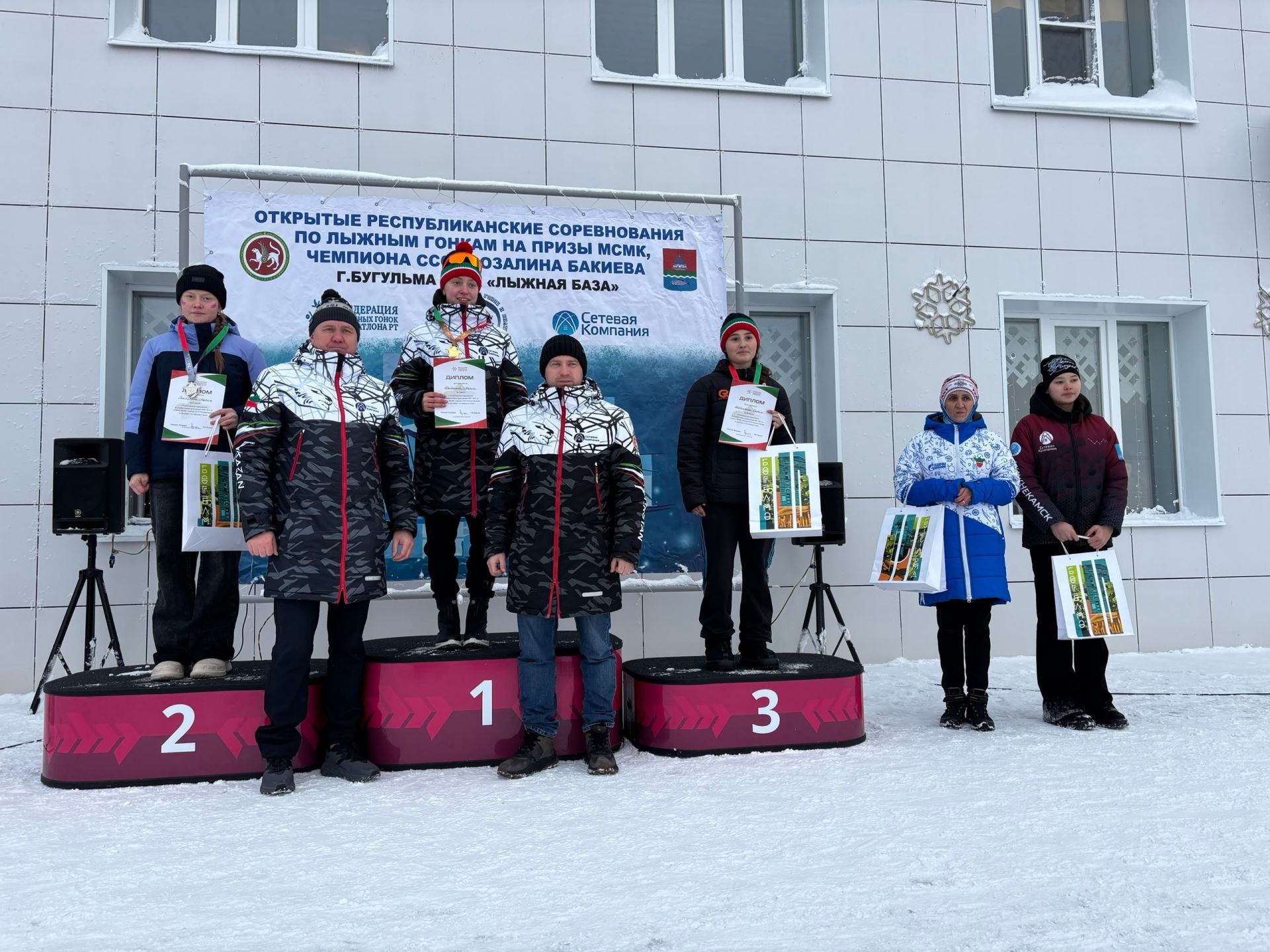 Агрызские лыжники взяли ряд призовых мест на республиканских соревнованиях в Бугульме