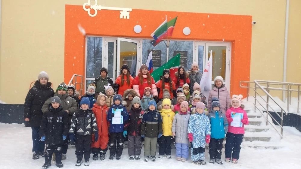 В Агрызе отметили Международный день зимних спорта «Весёлыми стартами»