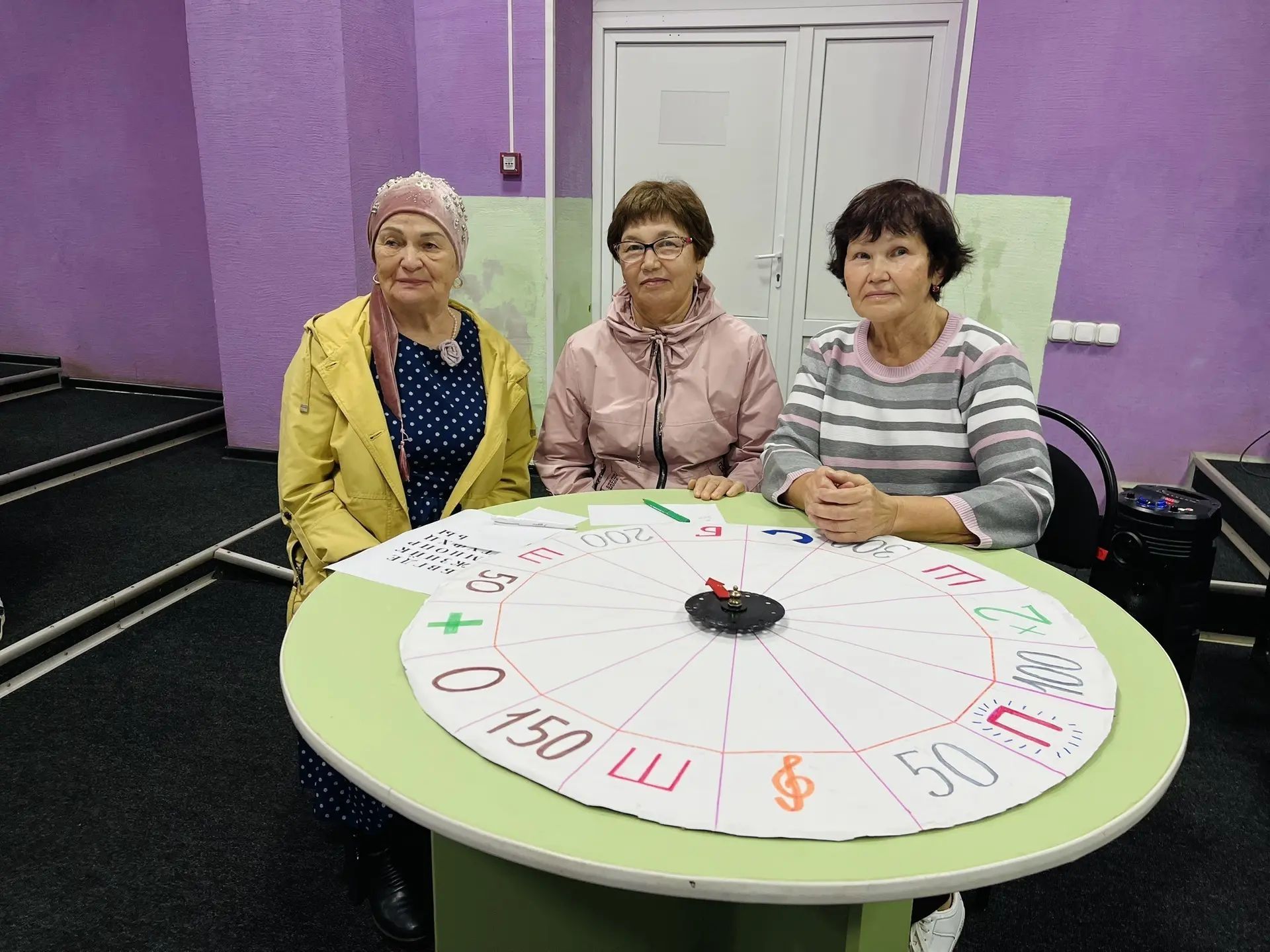 Сотрудники Молодёжного центра провели игру «Поле чудес» для представителей серебряного возраста