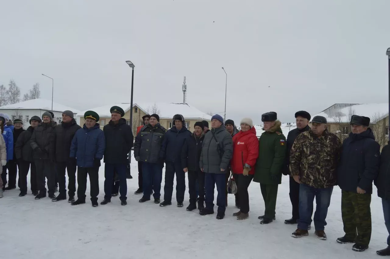 Агрызские ветераны-афганцы собрались на митинг в Сквере Победы